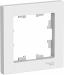 Рамка 1 мест.  белая AtlasDesign