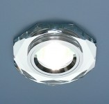 СВЕТИЛЬНИК ES 8020/2 SL/SL SC зеркальный серебро
