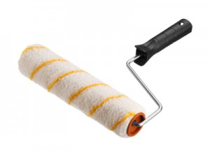 Валик ЗУБР ОПТИМА, 40*240мм, полиэстер, ворс 12мм, бюгель 6мм