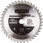 ДИСК ПИЛЬНЫЙ STAYER  SUPER-Line 185*20мм 48Т по дереву