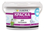 Краска ВД Лакра, 3кг. для  потолков, белоснежная матовая