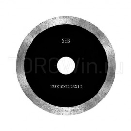 ДИСК АЛМАЗНЫЙ ПФТ "SEB" 125*10*22.23мм